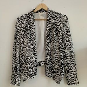Rebecca Minkoff Becky Silk Jacket Blazer Size 4